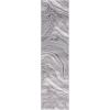 SAFAVIEH Area Rug 8×10 – Meadow Collection – Large – Rust & Ivory, Modern Abstract Design, Non-Shedding & Easy Cleaning, Ideal for Living Room, Bedroom, Office, Dining Space (MDW564P)(Grey)