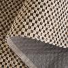 SAFAVIEH Area Rug 8×10 – Natural Fiber Collection – Large – Beige & Black, Flat Weave Jute, Ideal for Living Room, Bedroom, Dining Space (NFB675B)(Beige/Black)