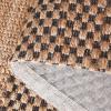 SAFAVIEH Area Rug 8×10 – Natural Fiber Collection – Large – Beige & Black, Flat Weave Jute, Ideal for Living Room, Bedroom, Dining Space (NFB675B)(Natural/Black)