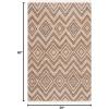 SAFAVIEH Area Rug 8×10 – Natural Fiber Collection – Large – Black & Natural, Handmade Flat Weave Jute & Wool, Boho Farmhouse Tassel Fringe, Ideal for Living Room, Bedroom, Dining Space (NF223Z)(Black/Natural)