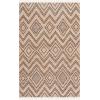 SAFAVIEH Area Rug 8×10 – Natural Fiber Collection – Large – Black & Natural, Handmade Flat Weave Jute & Wool, Boho Farmhouse Tassel Fringe, Ideal for Living Room, Bedroom, Dining Space (NF223Z)(Black/Natural)