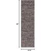SAFAVIEH Area Rug 8×10 – Natural Fiber Collection – Large – Black & Natural, Handmade Wool & Jute, Ideal for Living Room, Bedroom, Dining Space (NFB950Z)(Black/Natural)