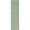 SAFAVIEH Area Rug 8×10 – Natural Fiber Collection – Large – Black & Natural, Handmade Wool & Jute, Ideal for Living Room, Bedroom, Dining Space (NFB950Z)(Green/Natural)