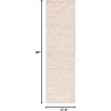 SAFAVIEH Area Rug 8×10 – Natural Fiber Collection – Large – Black & Natural, Handmade Wool & Jute, Ideal for Living Room, Bedroom, Dining Space (NFB950Z)(Ivory/Natural)
