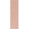 SAFAVIEH Area Rug 8×10 – Natural Fiber Collection – Large – Black & Natural, Handmade Wool & Jute, Ideal for Living Room, Bedroom, Dining Space (NFB950Z)(Pink/Natural)