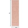 SAFAVIEH Area Rug 8×10 – Natural Fiber Collection – Large – Black & Natural, Handmade Wool & Jute, Ideal for Living Room, Bedroom, Dining Space (NFB950Z)(Pink/Natural)