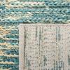 SAFAVIEH Area Rug 8×10 – Natural Fiber Collection – Large – Dark Green & Natural, Handmade Flat Weave Jute, Ideal for Living Room, Bedroom, Dining Space (NF376Y)(Dark Green/Natural)