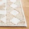 SAFAVIEH Area Rug 8×10 – Natural Fiber Collection – Large – Ivory & Natural, Handmade Jute & Wool, Rustic Farmhouse Boho Style, Ideal for Living Room, Bedroom, Dining Space (NF512A)(Ivory/Natural)