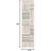 SAFAVIEH Area Rug 8×10 – Natural Fiber Collection – Large – Ivory & Natural, Handmade Jute & Wool, Rustic Farmhouse Boho Style, Ideal for Living Room, Bedroom, Dining Space (NF512A)(Ivory/Grey)