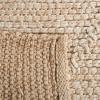 SAFAVIEH Area Rug 8×10 – Natural Fiber Collection – Large – Natural, Handmade Jute, Farmhouse Style, Ideal for Living Room, Bedroom, Dining Space (NF228A)(Natural)