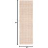 SAFAVIEH Area Rug 8×10 – Natural Fiber Collection – Large – Natural & Beige, Farmhouse Style, Ideal for Living Room, Bedroom, Dining Space (NF833A)(Natural/Beige)