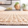 SAFAVIEH Area Rug 8×10 – Natural Fiber Collection – Large – Natural & Beige, Farmhouse Style, Ideal for Living Room, Bedroom, Dining Space (NF834A)(Natural/Beige)