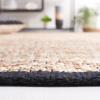 SAFAVIEH Area Rug 8×10 – Natural Fiber Collection – Large – Natural & Black, Farmhouse Style, Ideal for Living Room, Bedroom, Dining Space (NF832A)(Natural/Black)
