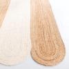 SAFAVIEH Area Rug 8×10 – Natural Fiber Collection – Large – Natural & Bleach Color, Handmade Jute, Ideal for Living Room, Bedroom, Dining Space (NF362A)(Natural/Bleach)