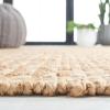 SAFAVIEH Area Rug 8×10 – Natural Fiber Collection – Large – Natural & Bleach, Handmade Jute, Rustic Farmhouse Style, Ideal for Living Room, Bedroom, Dining Space (NF813A)(Natural/Bleach)