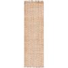 SAFAVIEH Area Rug 8×10 – Natural Fiber Collection – Large – Natural & Bleach, Handmade Jute, Rustic Farmhouse Style, Ideal for Living Room, Bedroom, Dining Space (NF815A)(Natural/Bleach)