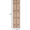 SAFAVIEH Area Rug 8×10 – Natural Fiber Collection – Large – Natural & Brown, Handmade Jute, Ideal for Living Room, Bedroom, Dining Space (NF899A)(Natural/Brown)