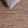 SAFAVIEH Area Rug 8×10 – Natural Fiber Collection – Large – Natural & Brown, Hemp, Ideal for Living Room, Bedroom, Dining Space (NF565A)(Natural/Brown)