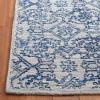 SAFAVIEH Area Rug 8×10 – Natural Fiber Collection – Large – Natural & Gold, Handmade Flat Weave Jute, Farmhouse Stripe Pattern, Ideal for Living Room, Bedroom, Dining Space (NF810D)(Blue)