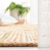 SAFAVIEH Area Rug 8×10 – Natural Fiber Collection – Large – Natural & Green, Handmade Jute, Rustic Farmhouse Style, Ideal for Living Room, Bedroom, Dining Space (NF894A)(Natural/Green)