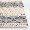 SAFAVIEH Area Rug 8×10 – Natural Fiber Collection – Large – Natural & Grey, Handmade Flat Weave Jute & Wool, Moroccan Boho Tribal Rustic Design, Ideal for Living Room, Bedroom, Dining Space (NF375A)(Natural/Grey)