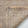 SAFAVIEH Area Rug 8×10 – Natural Fiber Collection – Large – Natural & Grey, Handmade Wool & Jute, Ideal for Living Room, Bedroom, Dining Space (NF814A)(Natural/Grey)