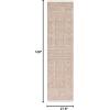 SAFAVIEH Area Rug 8×10 – Natural Fiber Collection – Large – Natural & Ivory, Handmade Jute, Boho Style, Ideal for Living Room, Bedroom, Dining Space (NFB408A)(Natural/Ivory)