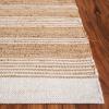 SAFAVIEH Area Rug 8×10 – Natural Fiber Collection – Large – Natural & Ivory, Handmade Jute, Ideal for Living Room, Bedroom, Dining Space (NF608A)(Natural/Ivory)