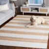 SAFAVIEH Area Rug 8×10 – Natural Fiber Collection – Large – Natural & Ivory, Handmade Jute, Ideal for Living Room, Bedroom, Dining Space (NF609A)(Natural/Ivory)