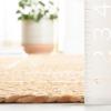 SAFAVIEH Area Rug 8×10 – Natural Fiber Collection – Large – Natural & Ivory, Handmade Jute, Rustic Farmhouse Style, Ideal for Living Room, Bedroom, Dining Space (NF892A)(Natural/Ivory)