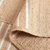 SAFAVIEH Area Rug 8×10 – Natural Fiber Collection – Large – Natural & Ivory, Handmade Jute, Rustic Farmhouse Style, Ideal for Living Room, Bedroom, Dining Space (NF891A)(Natural/Ivory)