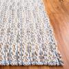 SAFAVIEH Area Rug 8×10 – Natural Fiber Collection – Large – Natural & Ivory, Handmade Jute & Wool, Ideal for Living Room, Bedroom, Dining Space (NFB225A)(Natural/Blue)