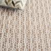 SAFAVIEH Area Rug 8×10 – Natural Fiber Collection – Large – Natural & Ivory, Handmade Jute & Wool, Ideal for Living Room, Bedroom, Dining Space (NFB225A)(Natural/Grey)