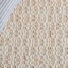 SAFAVIEH Area Rug 8×10 – Natural Fiber Collection – Large – Natural & Ivory, Handmade Jute & Wool, Ideal for Living Room, Bedroom, Dining Space (NFB225A)(Natural/Silver)
