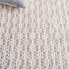 SAFAVIEH Area Rug 8×10 – Natural Fiber Collection – Large – Natural & Ivory, Handmade Jute & Wool, Ideal for Living Room, Bedroom, Dining Space (NFB225A)(Natural/Blue)