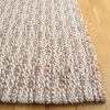 SAFAVIEH Area Rug 8×10 – Natural Fiber Collection – Large – Natural & Ivory, Handmade Jute & Wool, Ideal for Living Room, Bedroom, Dining Space (NFB225A)(Natural/Grey)
