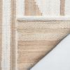 SAFAVIEH Area Rug 8×10 – Natural Fiber Collection – Large – Natural & Ivory, Handmade Wool & Jute, Farmhouse Style, Ideal for Living Room, Bedroom, Dining Space (NFB280A)(Natural/Ivory)
