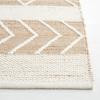 SAFAVIEH Area Rug 8×10 – Natural Fiber Collection – Large – Natural & Ivory, Handmade Wool & Jute, Farmhouse Style, Ideal for Living Room, Bedroom, Dining Space (NFB277A)(Natural/Ivory)