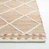SAFAVIEH Area Rug 8×10 – Natural Fiber Collection – Large – Natural & Ivory, Handmade Wool & Jute, Farmhouse Style, Ideal for Living Room, Bedroom, Dining Space (NFB278A)(Natural/Ivory)
