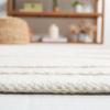 SAFAVIEH Area Rug 8×10 – Natural Fiber Collection – Large – Natural & Ivory, Handmade Wool & Jute, Farmhouse Style, Ideal for Living Room, Bedroom, Dining Space (NFB280A)(Natural/Ivory)