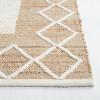 SAFAVIEH Area Rug 8×10 – Natural Fiber Collection – Large – Natural & Ivory, Handmade Wool & Jute, Farmhouse Style, Ideal for Living Room, Bedroom, Dining Space (NFB279A)(Natural/Ivory)
