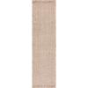 SAFAVIEH Area Rug 8×10 – Natural Fiber Collection – Large – Natural & Ivory, Handmade Wool & Jute, Farmhouse Style, Ideal for Living Room, Bedroom, Dining Space (NF818A)(Natural/Ivory)