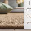 SAFAVIEH Area Rug 8×10 – Natural Fiber Collection – Large – Natural & Ivory, Seagrass, Ideal for Living Room, Bedroom, Dining Space (NF111J)(Natural/Beige)