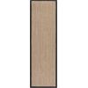 SAFAVIEH Area Rug 8×10 – Natural Fiber Collection – Large – Natural & Ivory, Seagrass, Ideal for Living Room, Bedroom, Dining Space (NF111J)(Natural/Black)
