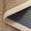 SAFAVIEH Area Rug 8×10 – Natural Fiber Collection – Large – Natural & Ivory, Seagrass, Ideal for Living Room, Bedroom, Dining Space (NF111J)(Natural/Ivory)