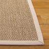 SAFAVIEH Area Rug 8×10 – Natural Fiber Collection – Large – Natural & Ivory, Seagrass, Ideal for Living Room, Bedroom, Dining Space (NF111J)(Natural/Ivory)