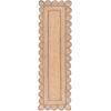 SAFAVIEH Area Rug 8×10 – Natural Fiber Collection – Large – Natural & Olive, Handmade Jute, Ideal for Living Room, Bedroom, Dining Space (NFB125X)(Natural/Grey)