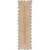 SAFAVIEH Area Rug 8×10 – Natural Fiber Collection – Large – Natural & Olive, Handmade Jute, Ideal for Living Room, Bedroom, Dining Space (NFB125X)(Natural/Light Blue)