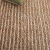 SAFAVIEH Area Rug 8×10 – Natural Fiber Couture Collection – Large – Ivory & Natural, Handmade Jute, Ideal for Living Room, Bedroom, Dining Space (NFC102A)(Green/Natural)