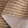 SAFAVIEH Area Rug 8×10 – Natural Fiber Couture Collection – Large – Ivory & Natural, Handmade Jute, Ideal for Living Room, Bedroom, Dining Space (NFC102A)(Green/Natural)